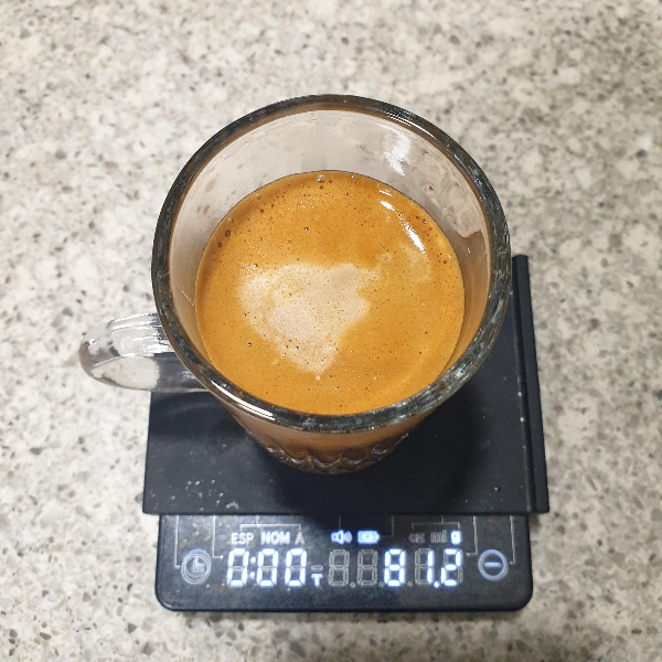 코르타도(Cortado) 레시피: 스페인 커피의 매력 알아보기_완성된 코르타도