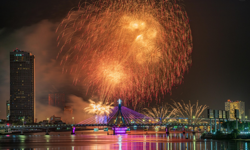 베트남 다낭 야경 사진