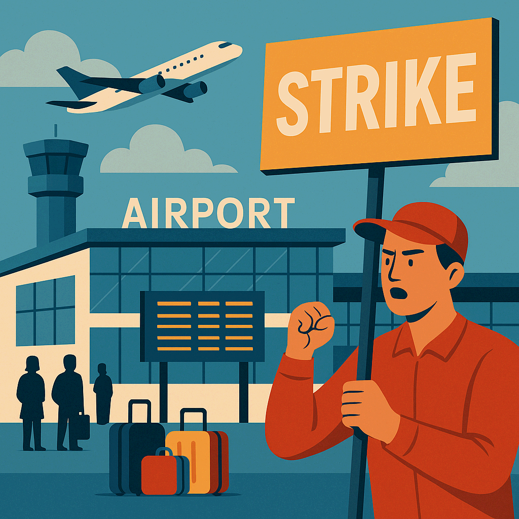 전국공항 무기한 파업, 추석 항공 대란과 노란봉투법 시사점
