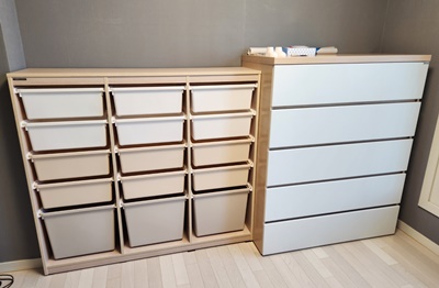 샘키즈수납장수납장완성