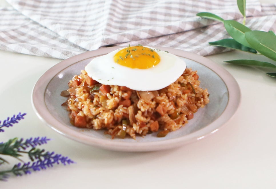 스팸 김치볶음밥