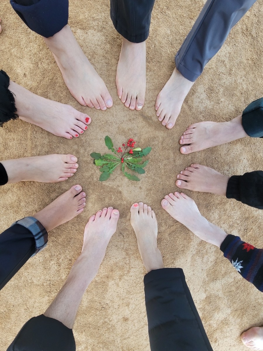 맨발로 걷는 삶