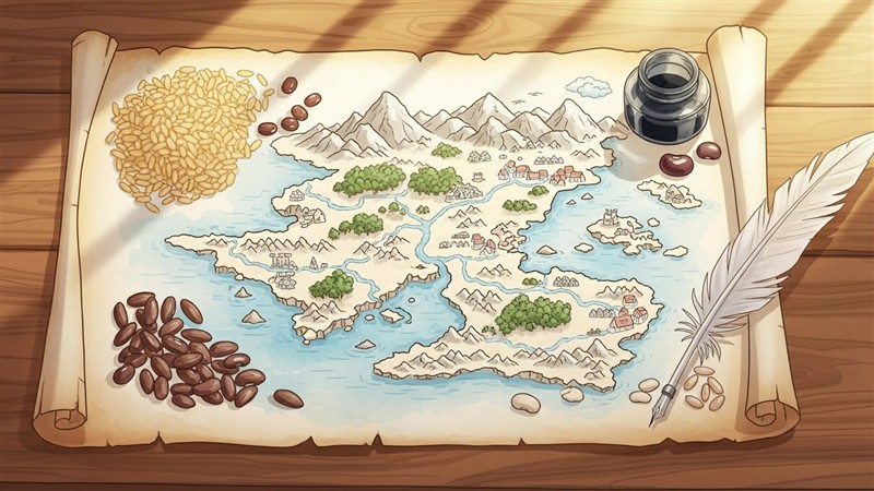 판타지 세계의 지도, 왜 필요하고 어떻게 그려야 할까?