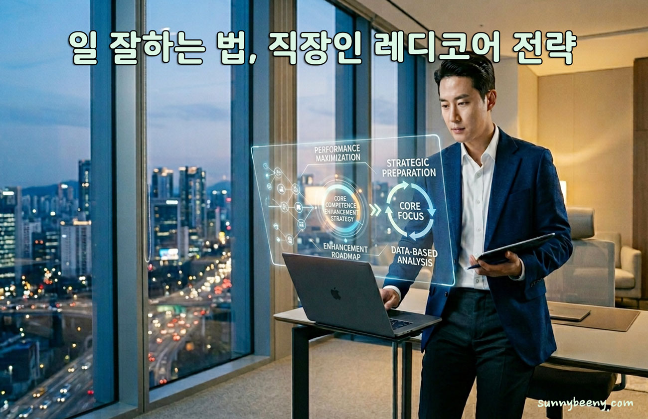 일 잘하는 법 직장인 레디코어 전략