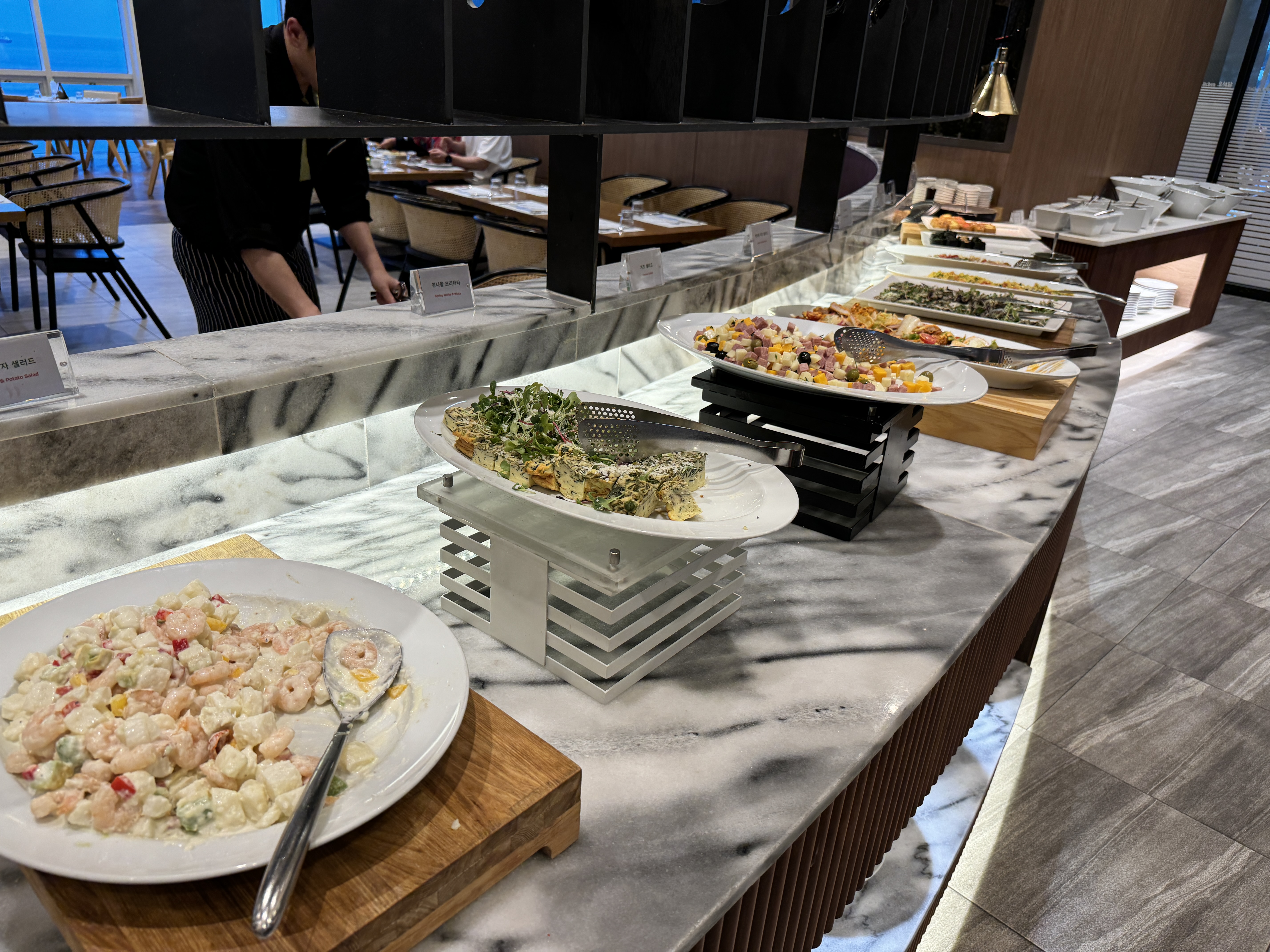 부산-영도-뷔페-목장원-오채담-샐러드