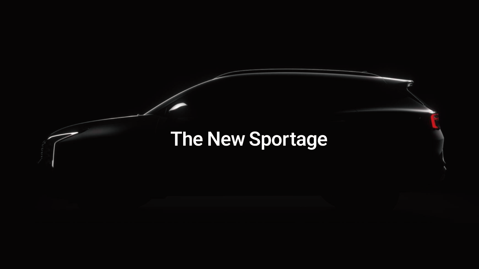 기아 더뉴 스포티지 The New Sportage 티저영상 공개