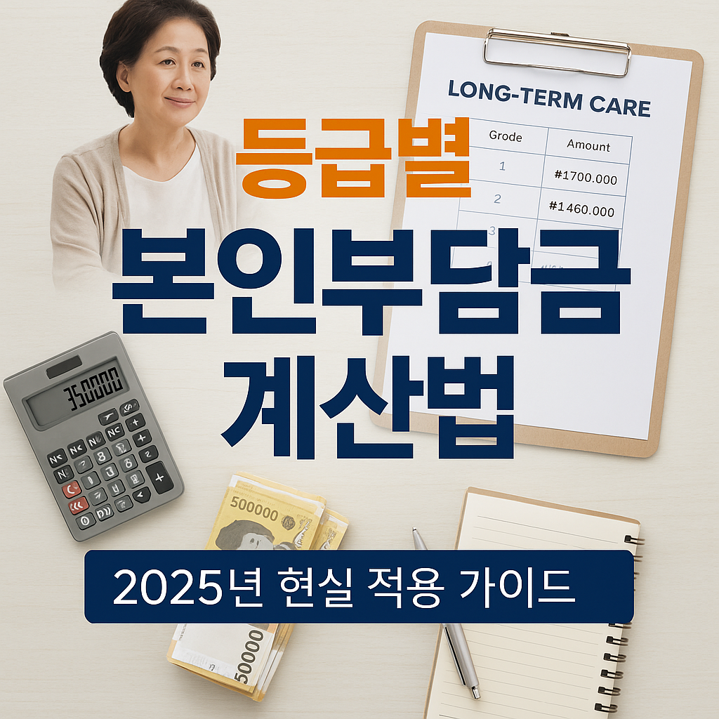 요양등급별 본인부담금 계산법