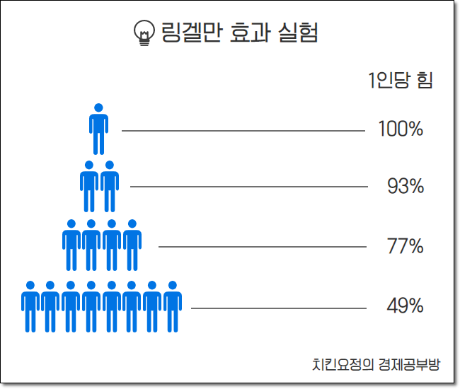 링겔만의 줄다리기 실험