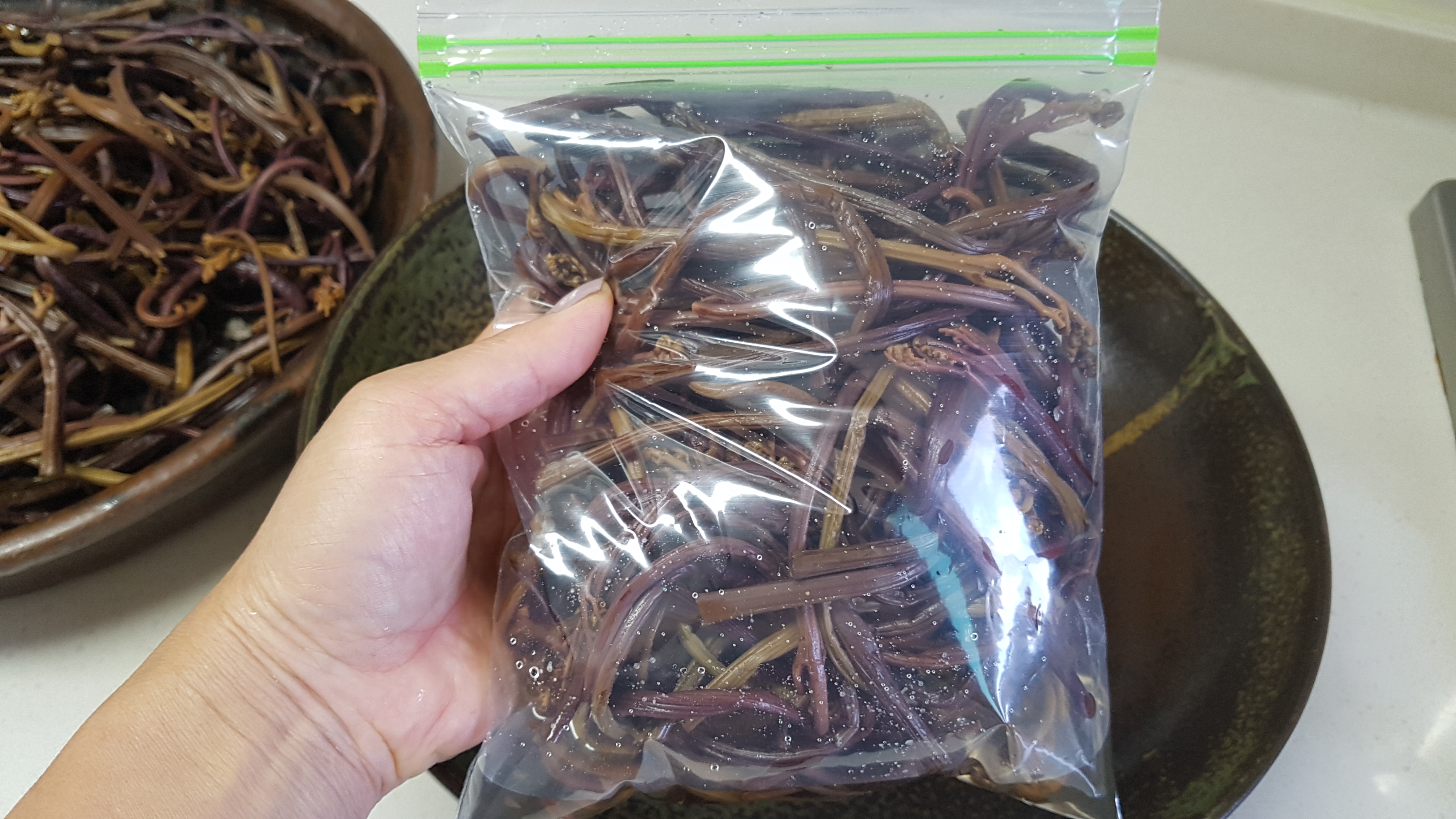 #고사리삶기 #명절음식 #추석나물 #고사리삶는법