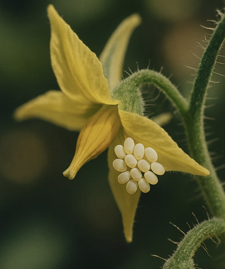 알을 낳는 비밀 장소&amp;#44; 바로 &lsquo;꽃&rsquo;