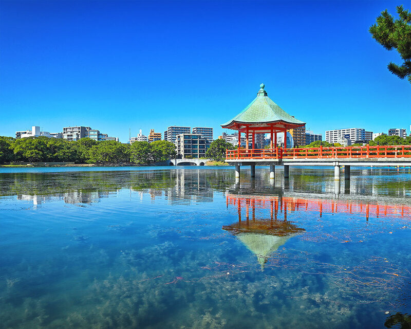 오호리 공원·하카타