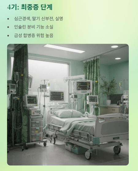 3기부터 중증, 전문 관리가 시작됩니다