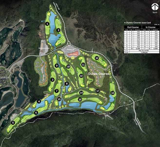 라비에벨CC 듄스코스