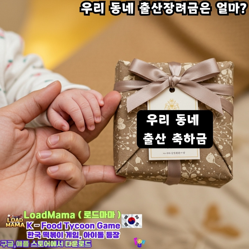 우리 동네 출산장려금 확인