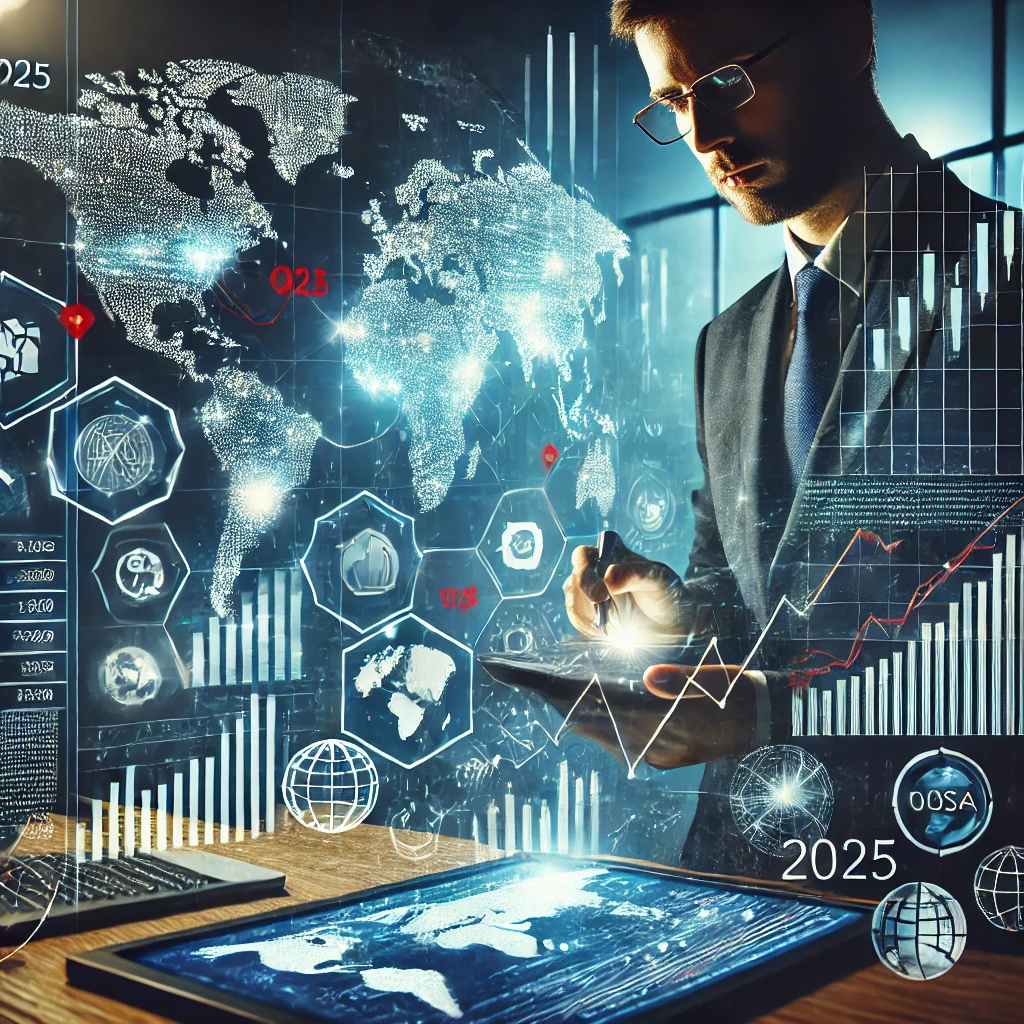 세계 경제 전망 투자 연상 이미지