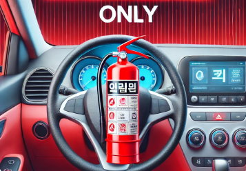 차량용 소화기 의무화 시행