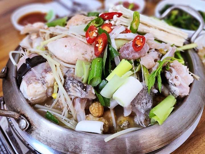 뚝섬 성수 가게 해물탕 아귀수육 알찜 전복 버터구이 뚝섬해물탕 맛집 추천