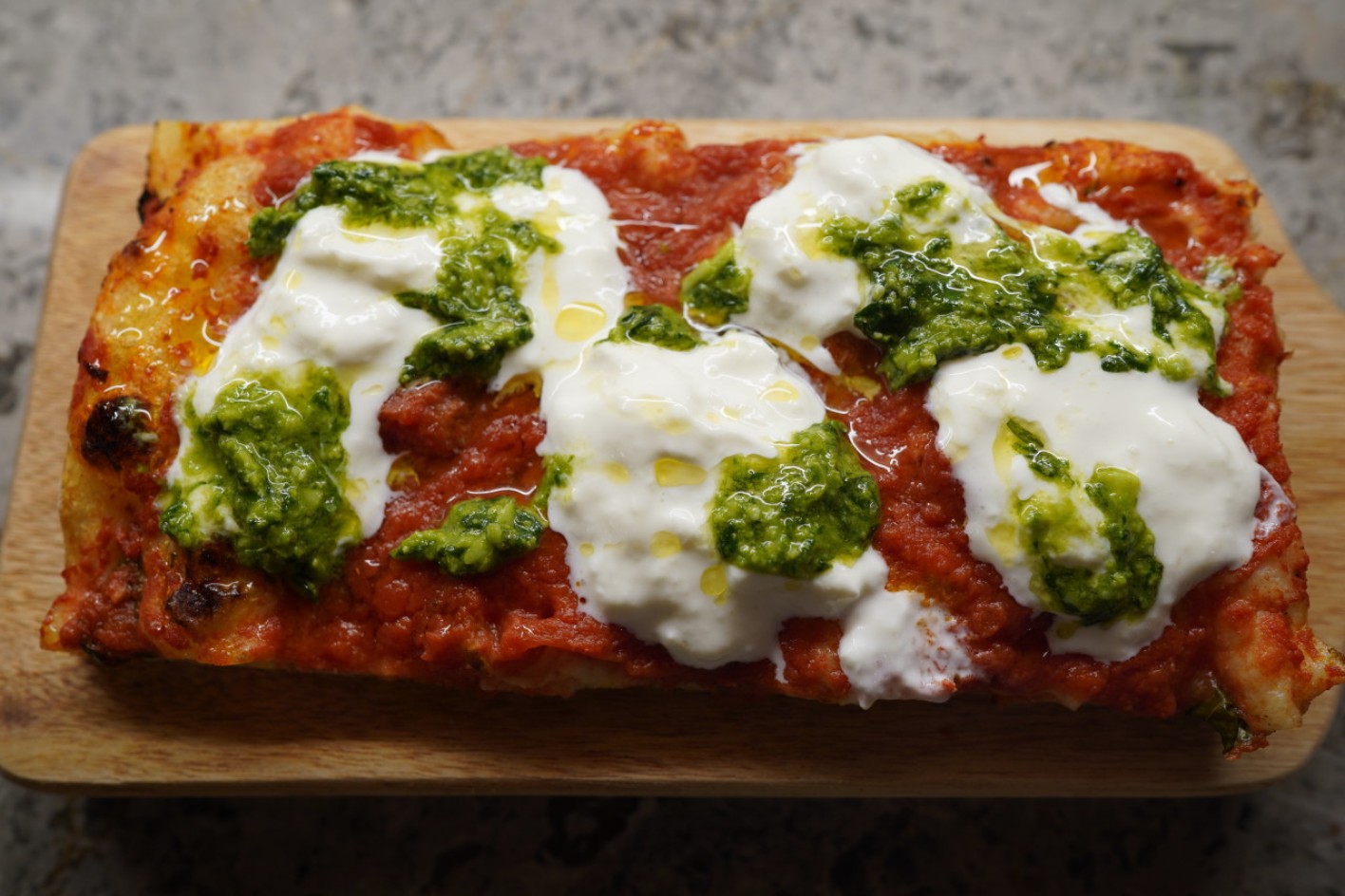 서울에서 만나는 정통 로마식 조각 피자, 신사 라모따 리뷰