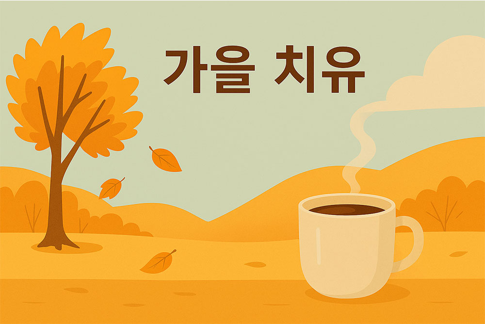 AI가 만들어준 가을 치유