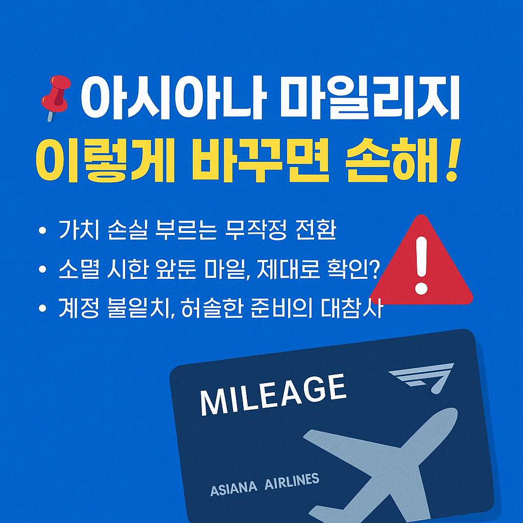 아시아나 마일리지