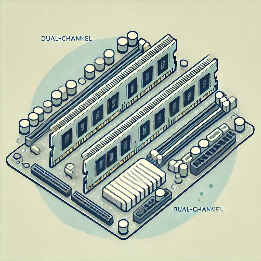듀얼 채널 메모리 구성