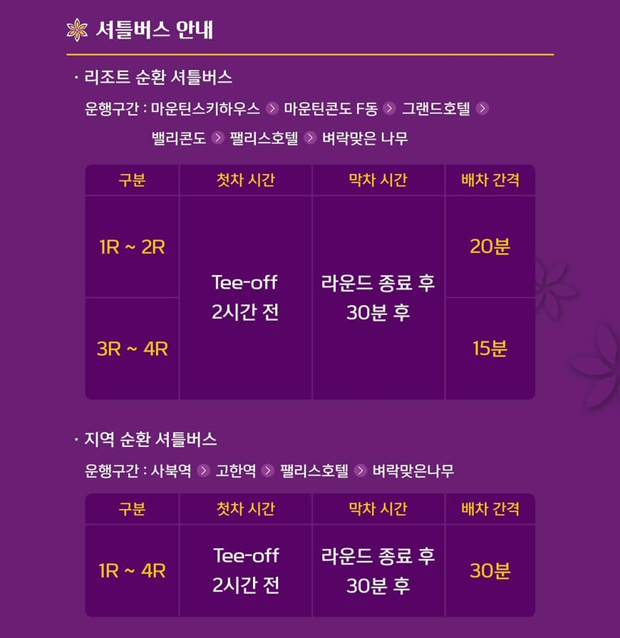 KLPGA 하이원리조트 여자오픈 2026 일정 티켓 주차 우승상금 정보