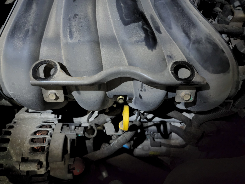 흡기 매니폴드 하단