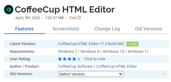 CoffeeCup-HTML-Editor