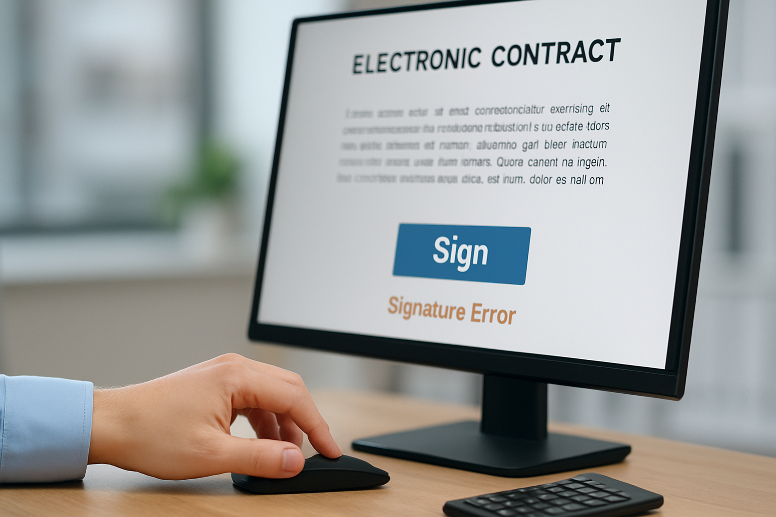 전자 서명 검토