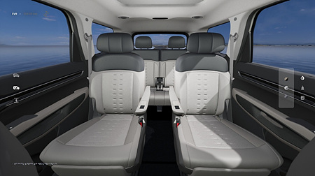 EV9 실내 다크그레이 / 라이트그레이