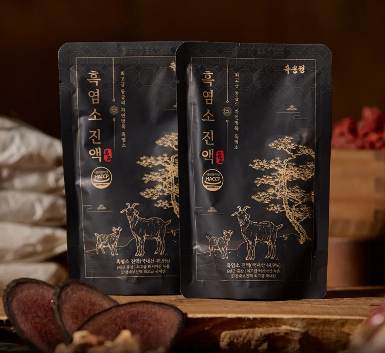 흑송정 흑염소진액 상품 이미지