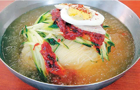 밀면관련 사진