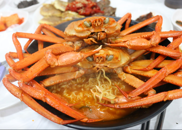 아바이마을 홍게라면