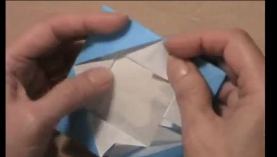 오픈 볼 장식 상자 접는과정