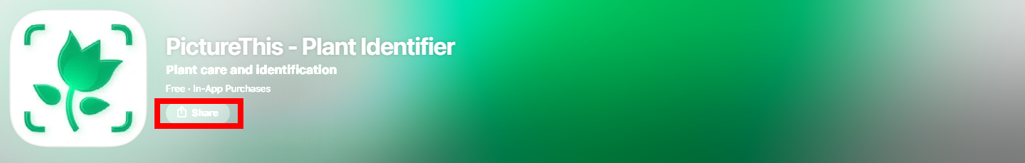 식물이름 찾기 어플