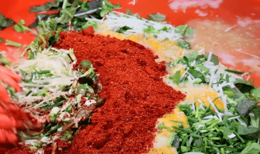 김장김치 양념 김칫소 만들기21