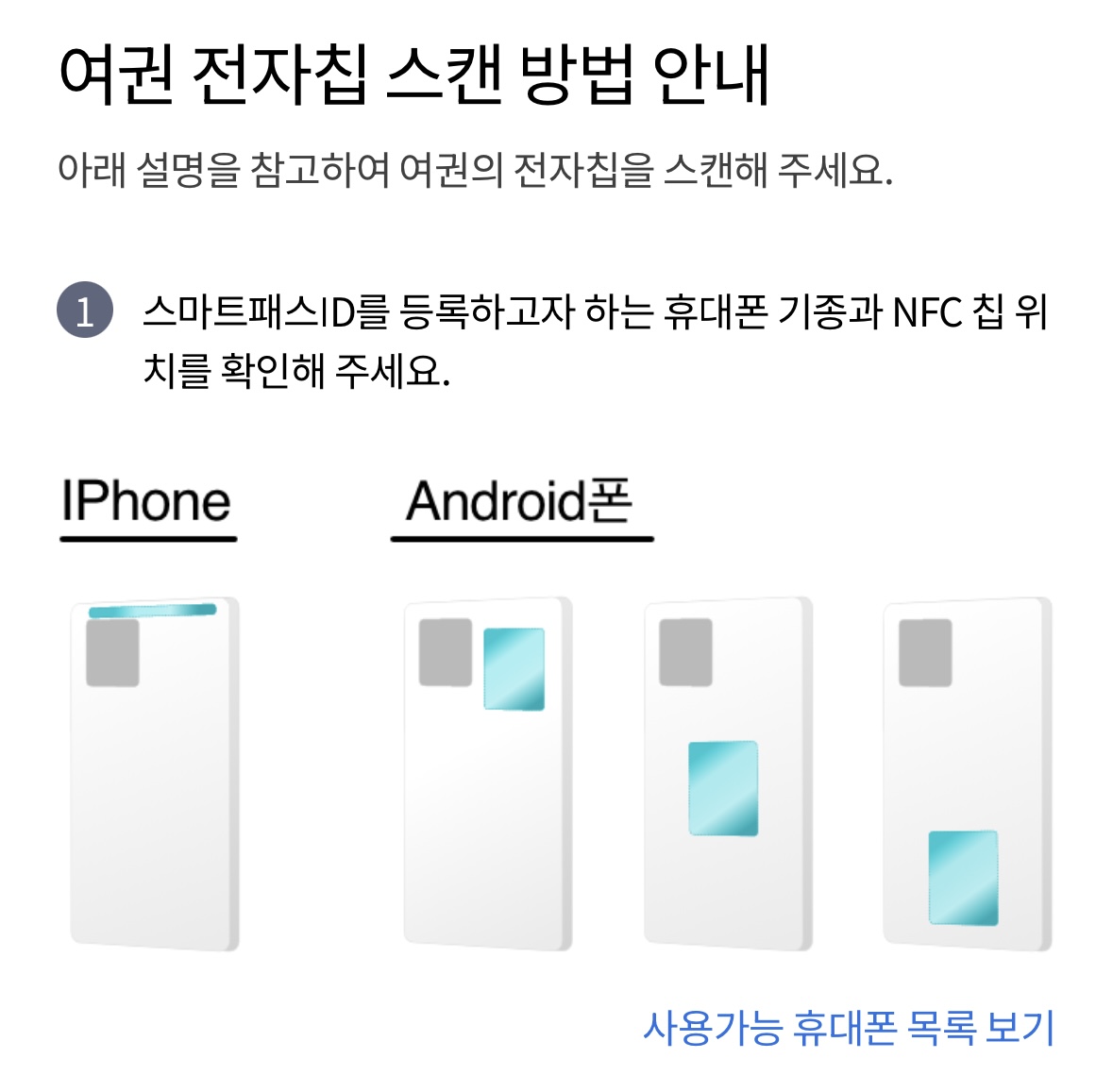 스마트패스 등록