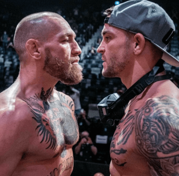 포이리에-맥그리거-결투-전-사진