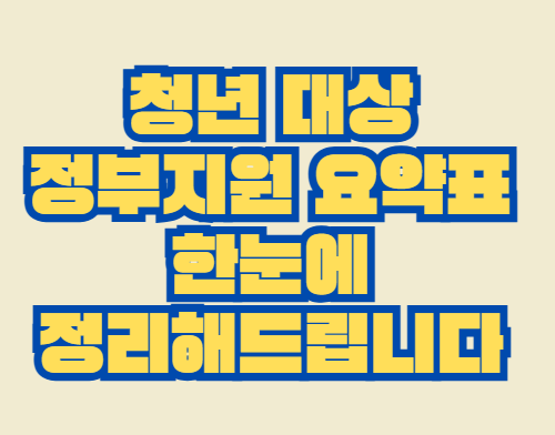 청년_정부지원