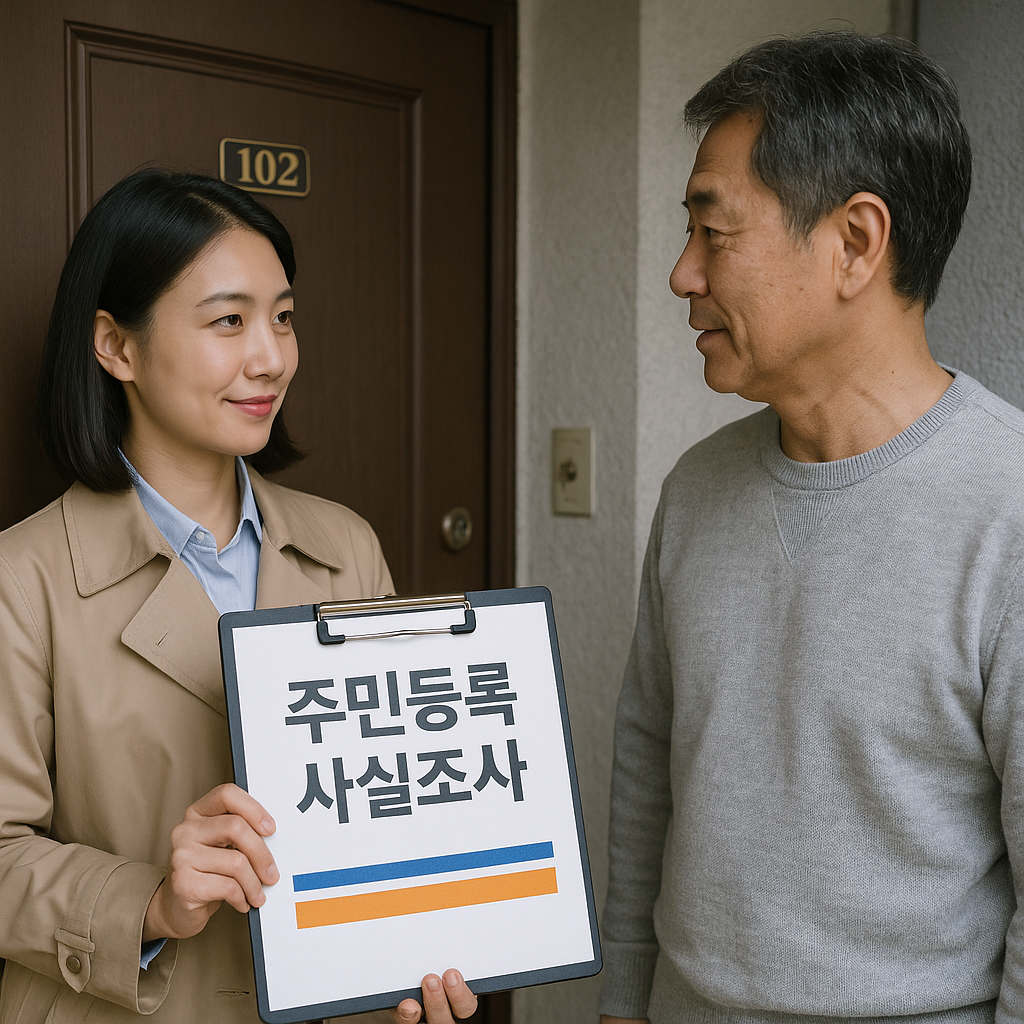 2025 주민등록 사실조사 비대면 참여 방법과 주의사항 총정리