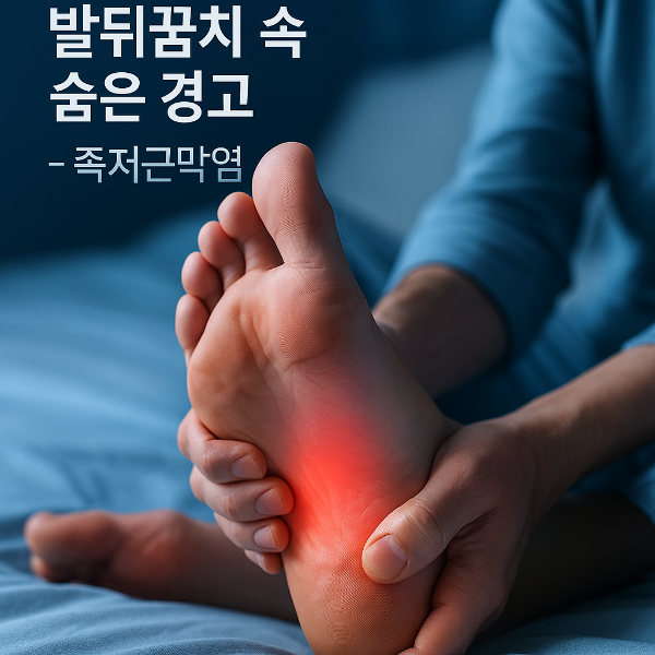 아침마다 찌릿한 발뒤꿈치 통증? 족저근막염 원인과 치료법