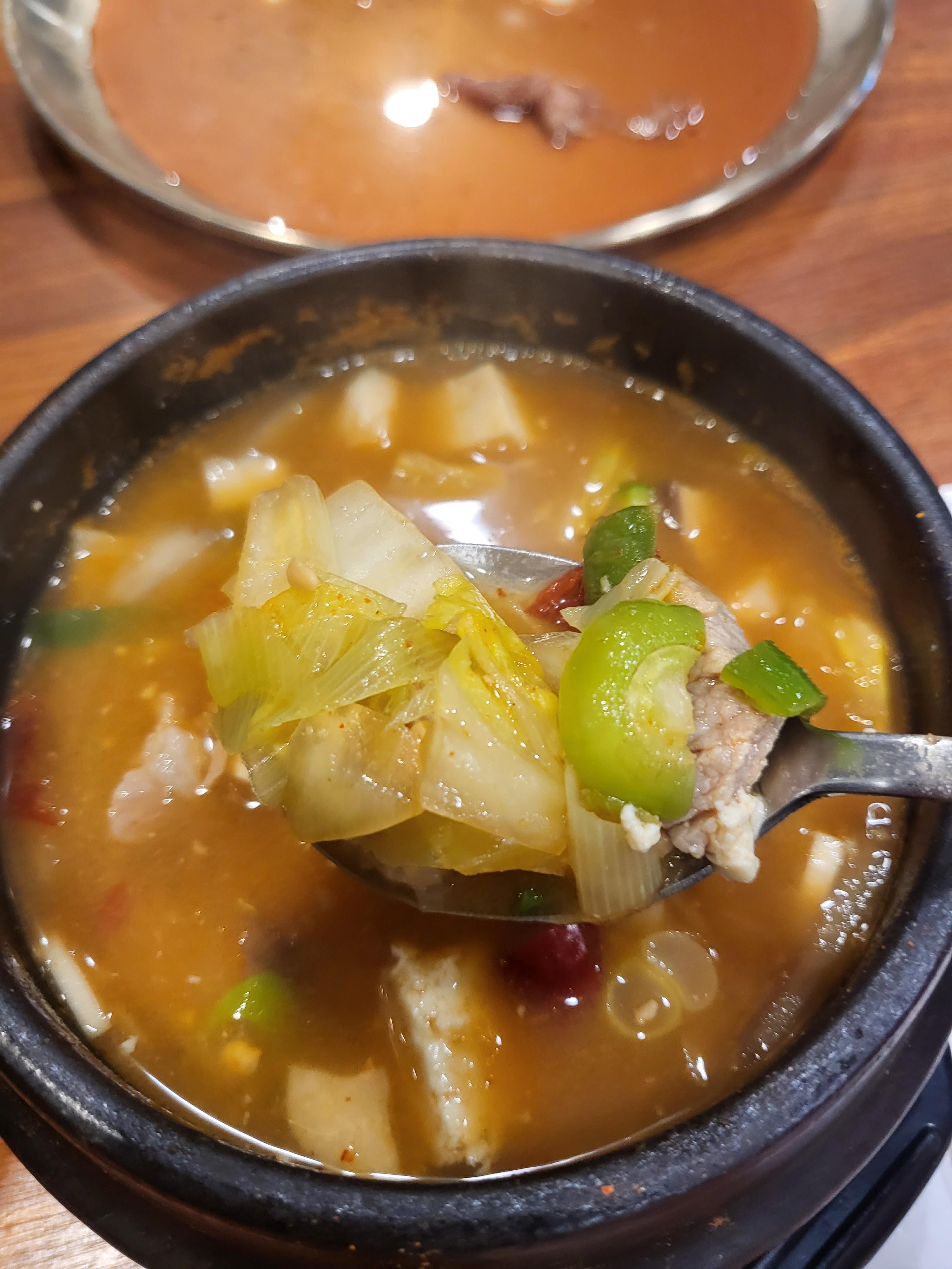 된장찌개 4&#44;000원