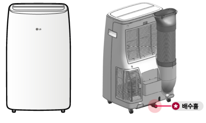 엘지 이동식 에어컨 에러코드 ch04