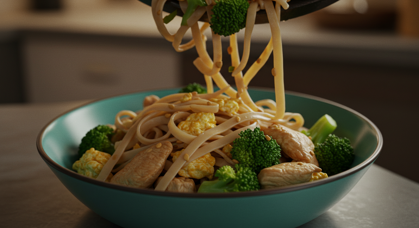 닭가슴살 치킨누들