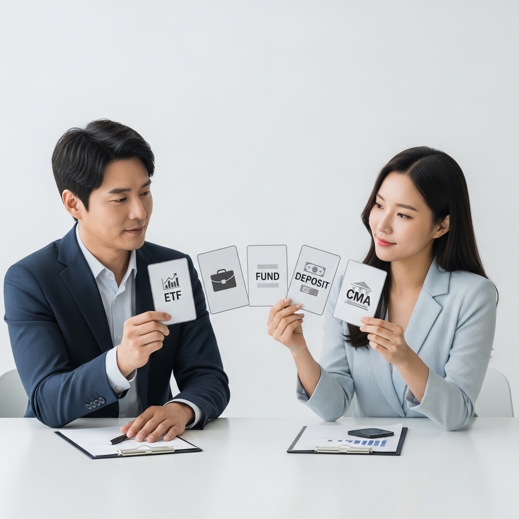 ETF&middot;펀드&middot;예금&middot;CMA 비교: 무엇이 당신을 멈추게 하나