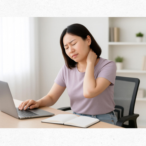 거북목 교정 운동 전후 비교