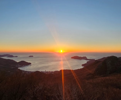 통영 미륵산 케이블카 일출