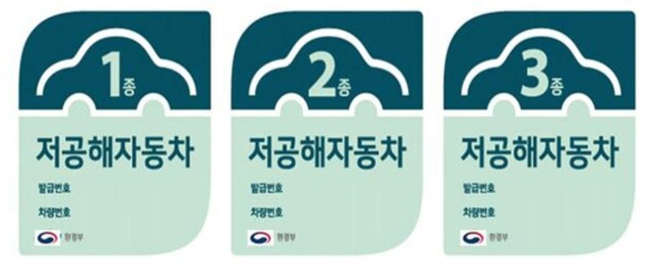 저공해차량스티커 발급 혜택 재발급 조회 방법 정리