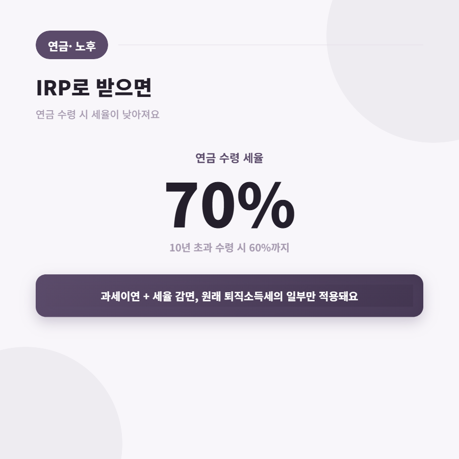 퇴직소득세 계산법, 미리 알아봤어요