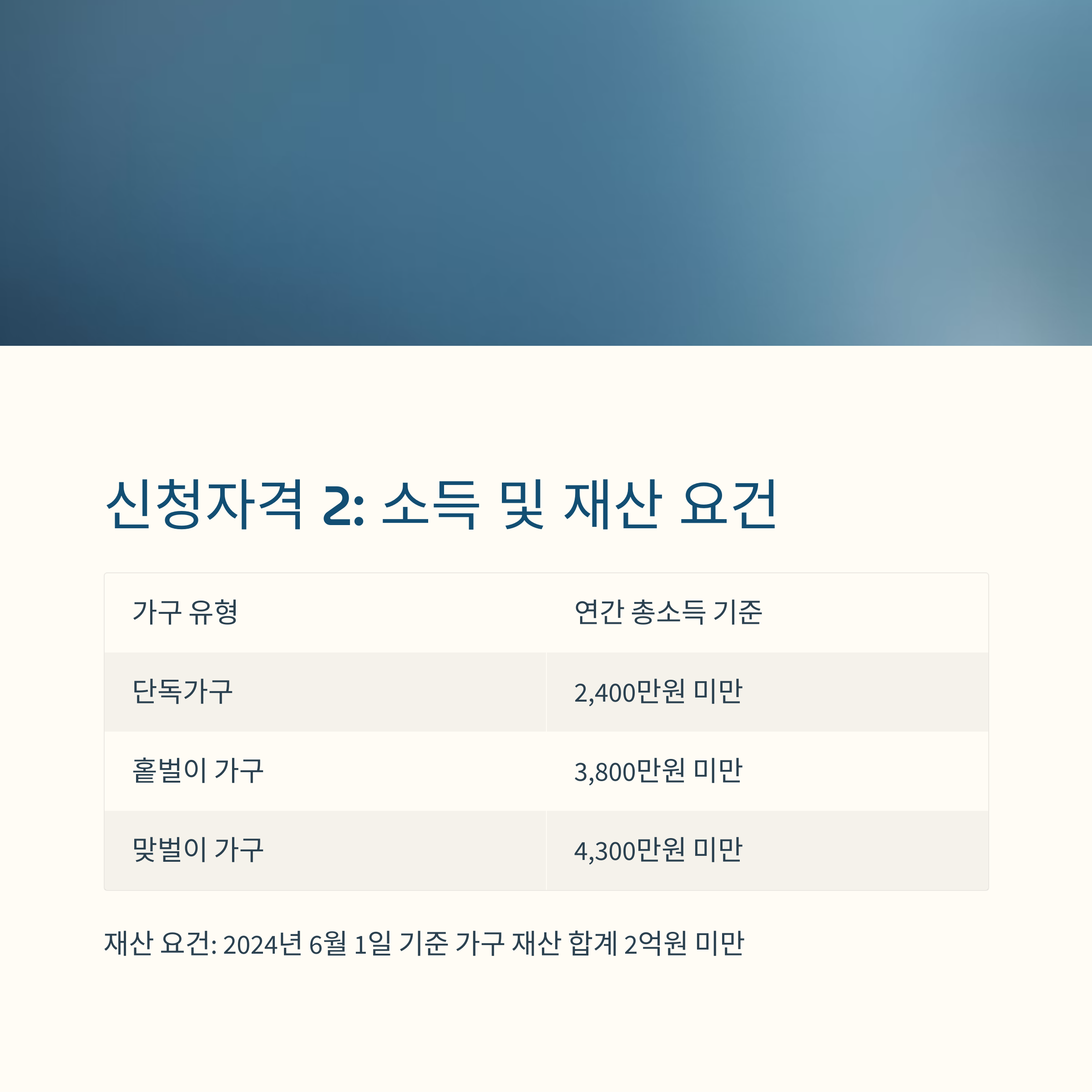 2025 근로장려금 신청자격 &amp; 신청방법 총정리